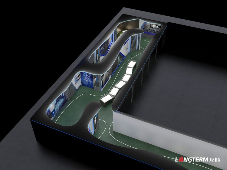 中冶交投善筑企业展厅设计装修