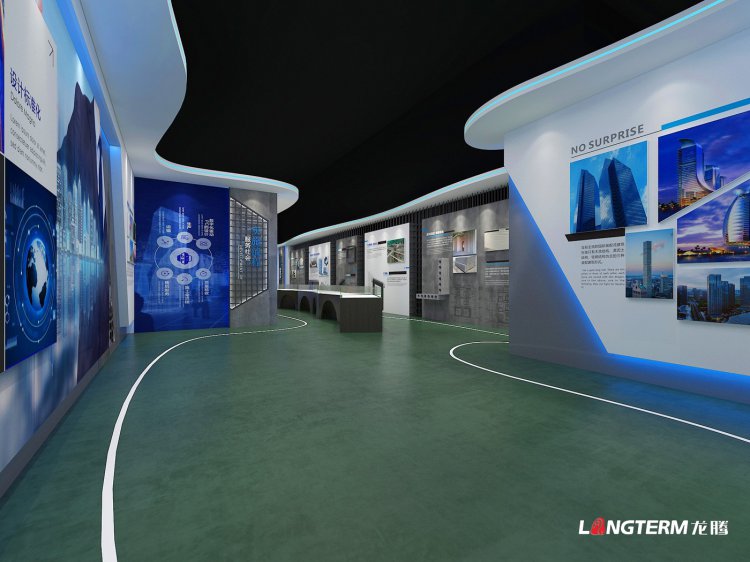 中冶交投善筑企业展厅设计装修