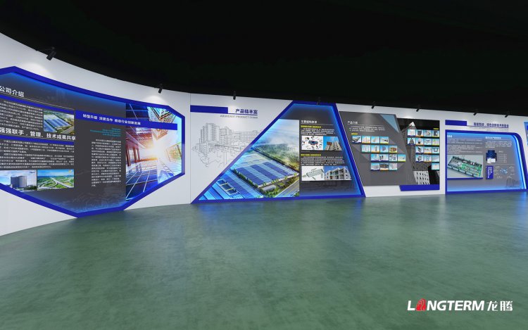 中冶交投善筑企业展厅设计装修