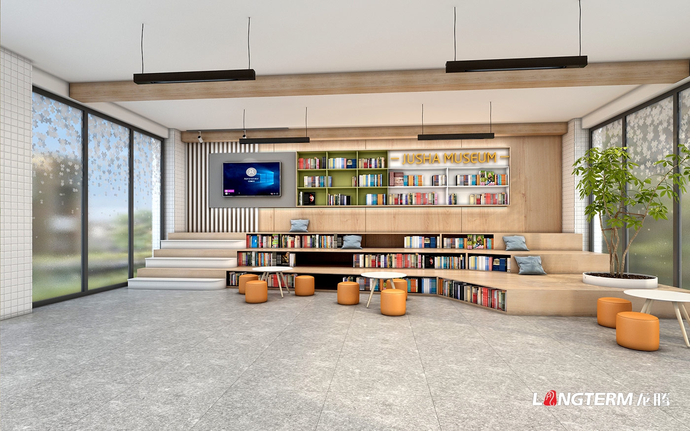 成都市树德实验中学沙河校区聚沙博物馆设计施工一体化