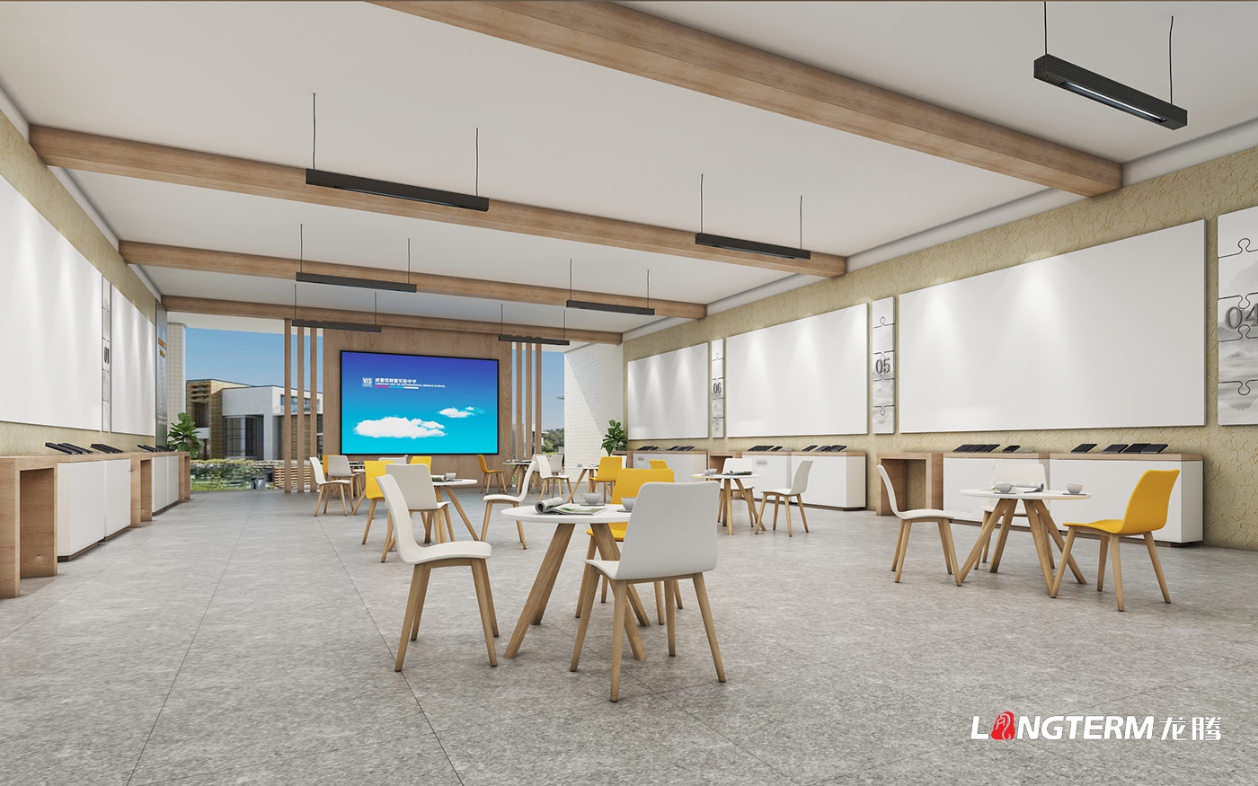 成都市树德实验中学沙河校区聚沙博物馆设计施工一体化