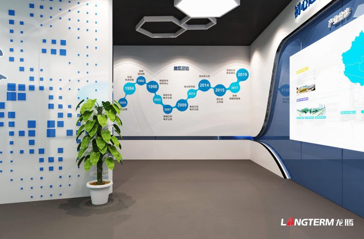 南充三环电子有限公司展厅设计