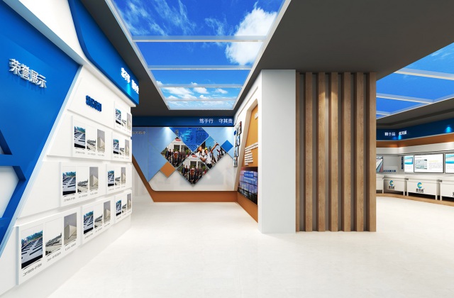 四川麦克威科技公司产品展示厅设计