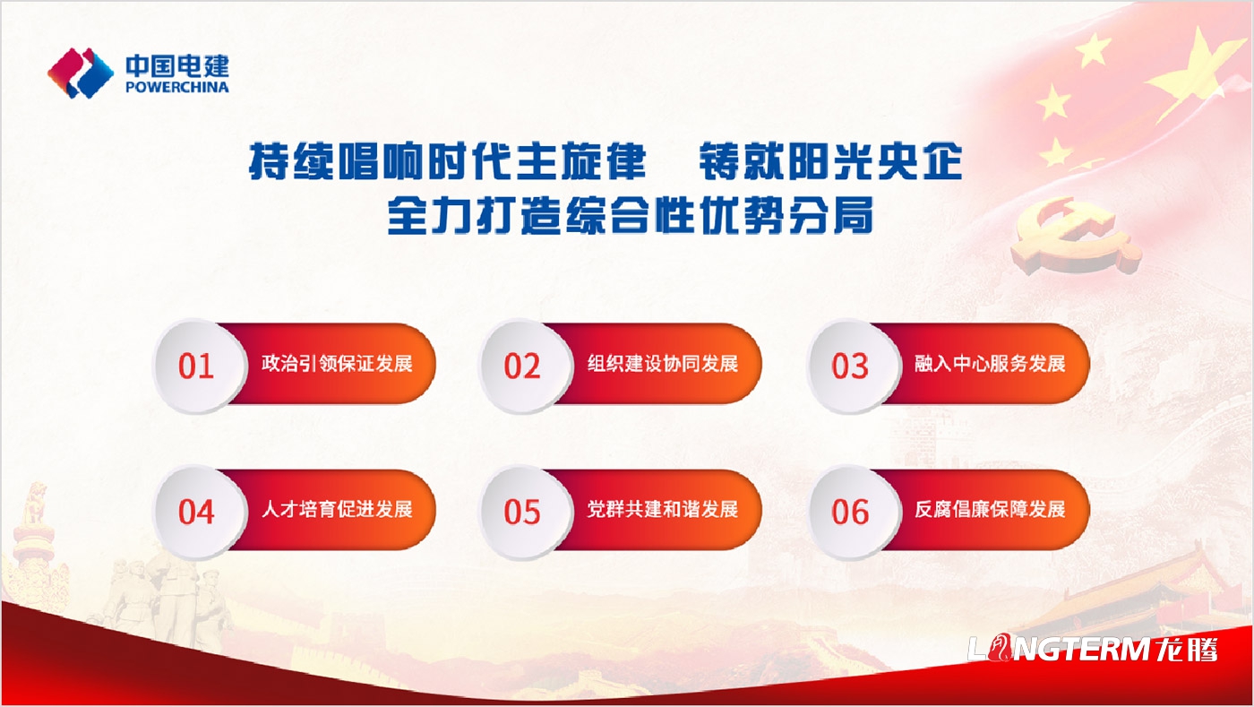 中国水利水电第五工程局有限公司三分局示范党建室改造设计效果图
