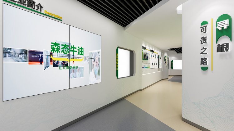 广汉迈德乐食品公司展厅策划设计效果图