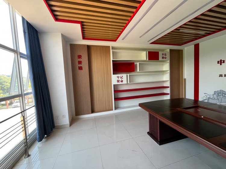 绵竹市检察院支部活动室与走廊文化建设